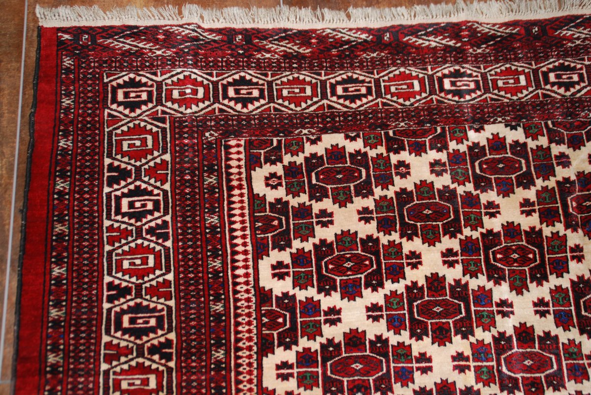 Old Carpet "bukhara" 350cmx250cm-photo-2