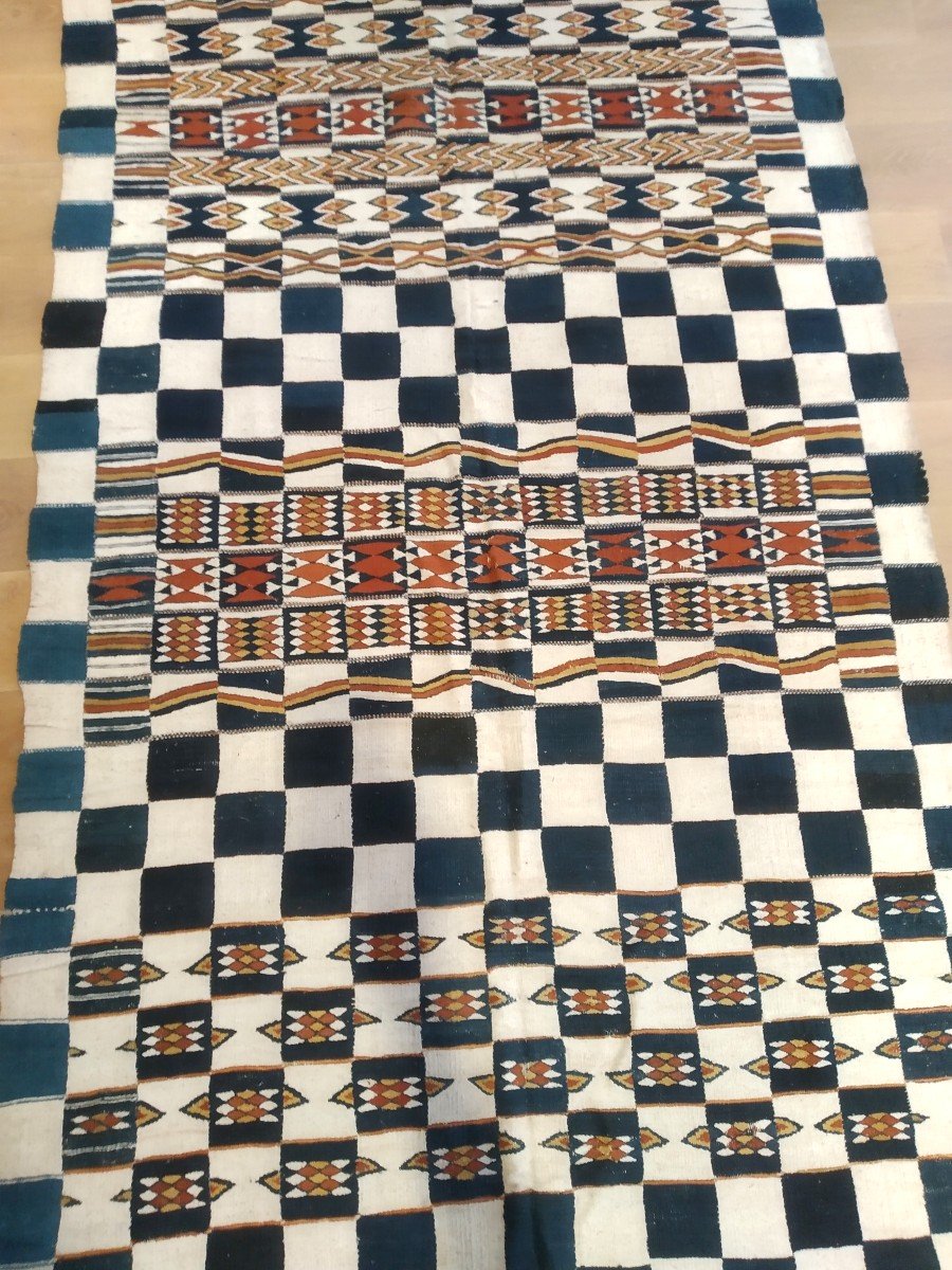 Textile Africain Fulani Blanket 454cmx136cm