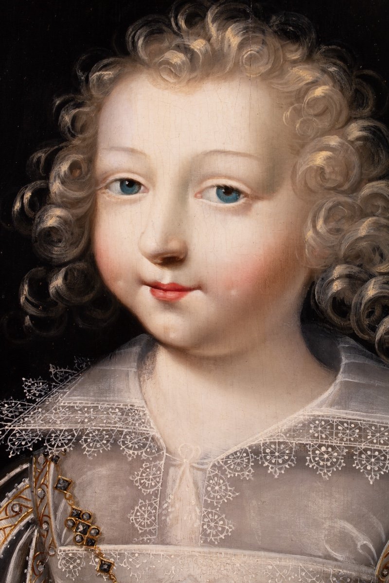 Portrait Of A Young Prince. By Jean Ducayer XVIIth Century-photo-2