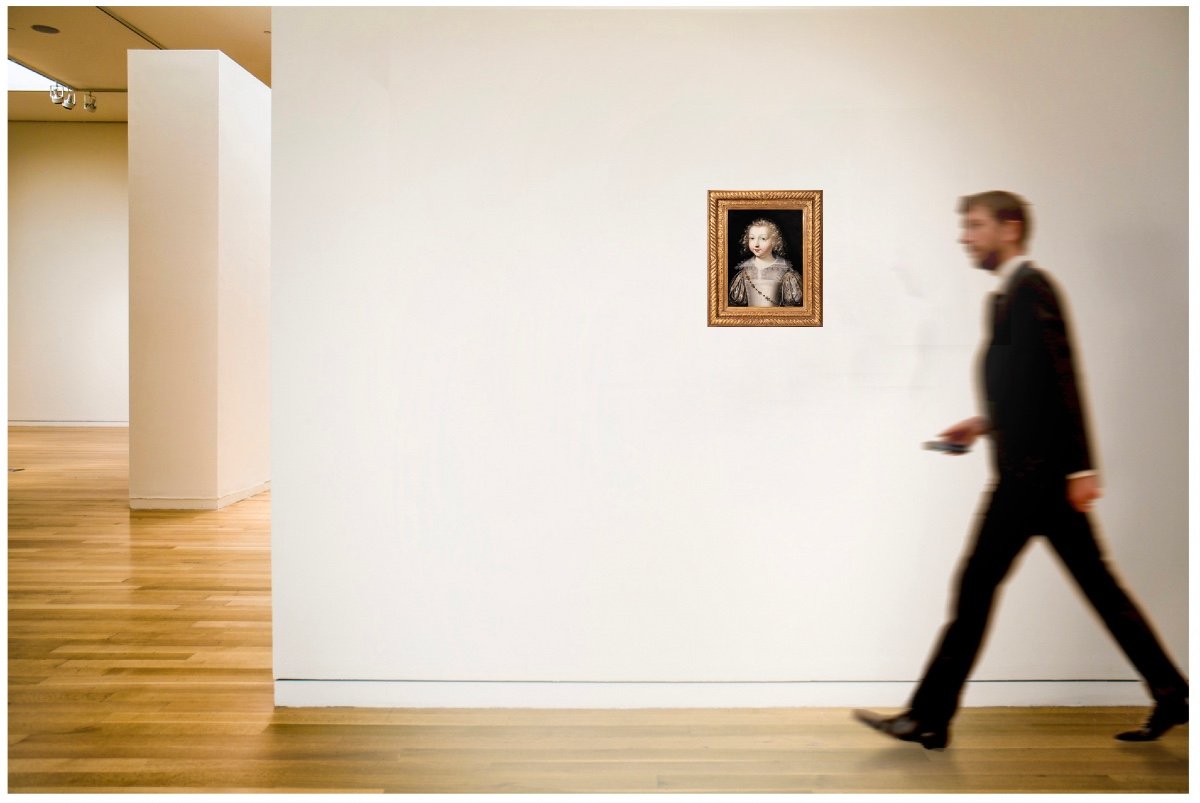 Portrait d’un jeune Prince. Par Jean Ducayer XVIIème Siècle-photo-4