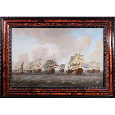 Return Of The Dutch East India Company Fleet. 17th Century Dutch School