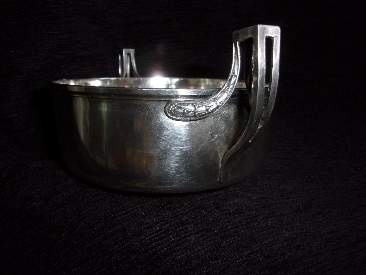 Small Vegetable Dish In Silver Old Man Hallmark Paris Early Nineteenth M.0 Jb Lefranc-photo-2