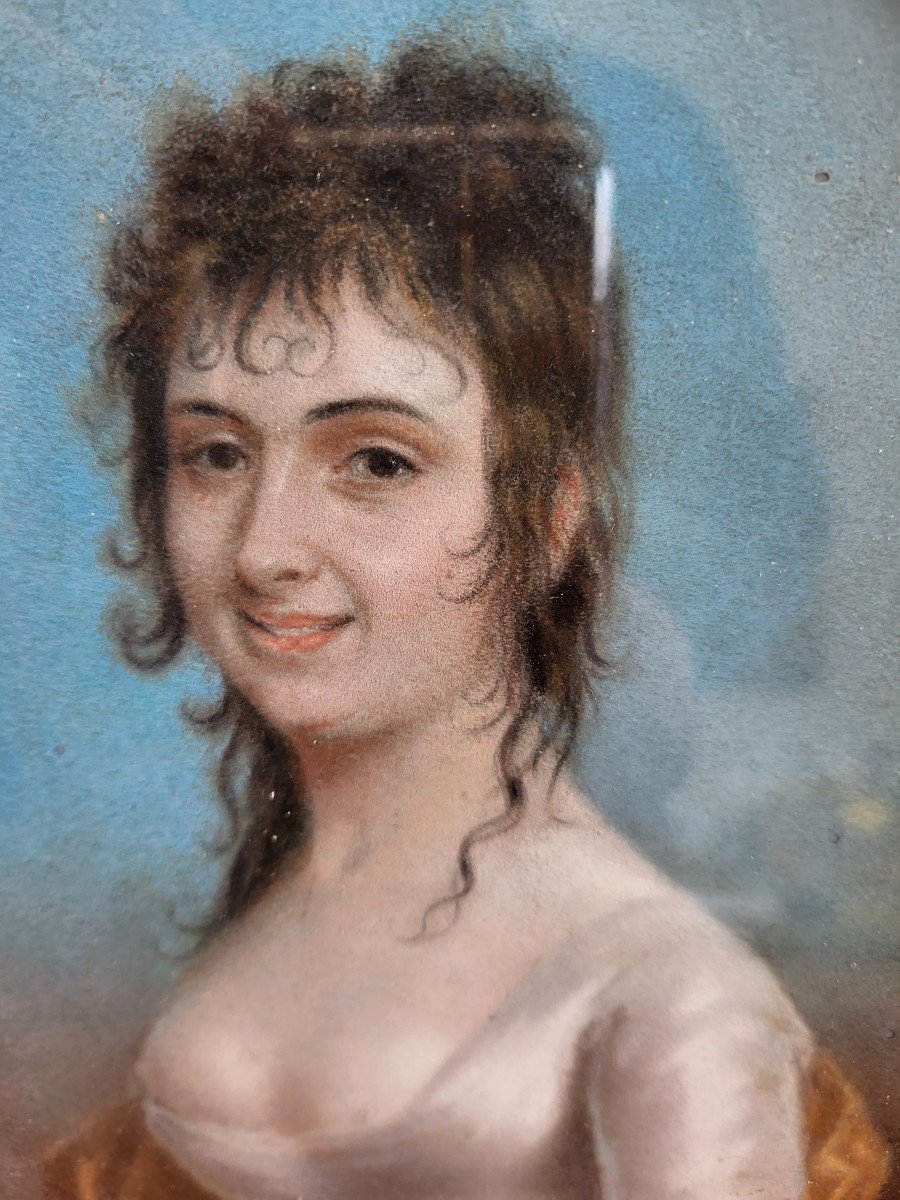 Pastel Portrait Of An Incredible Youth C.f C.1790-photo-3