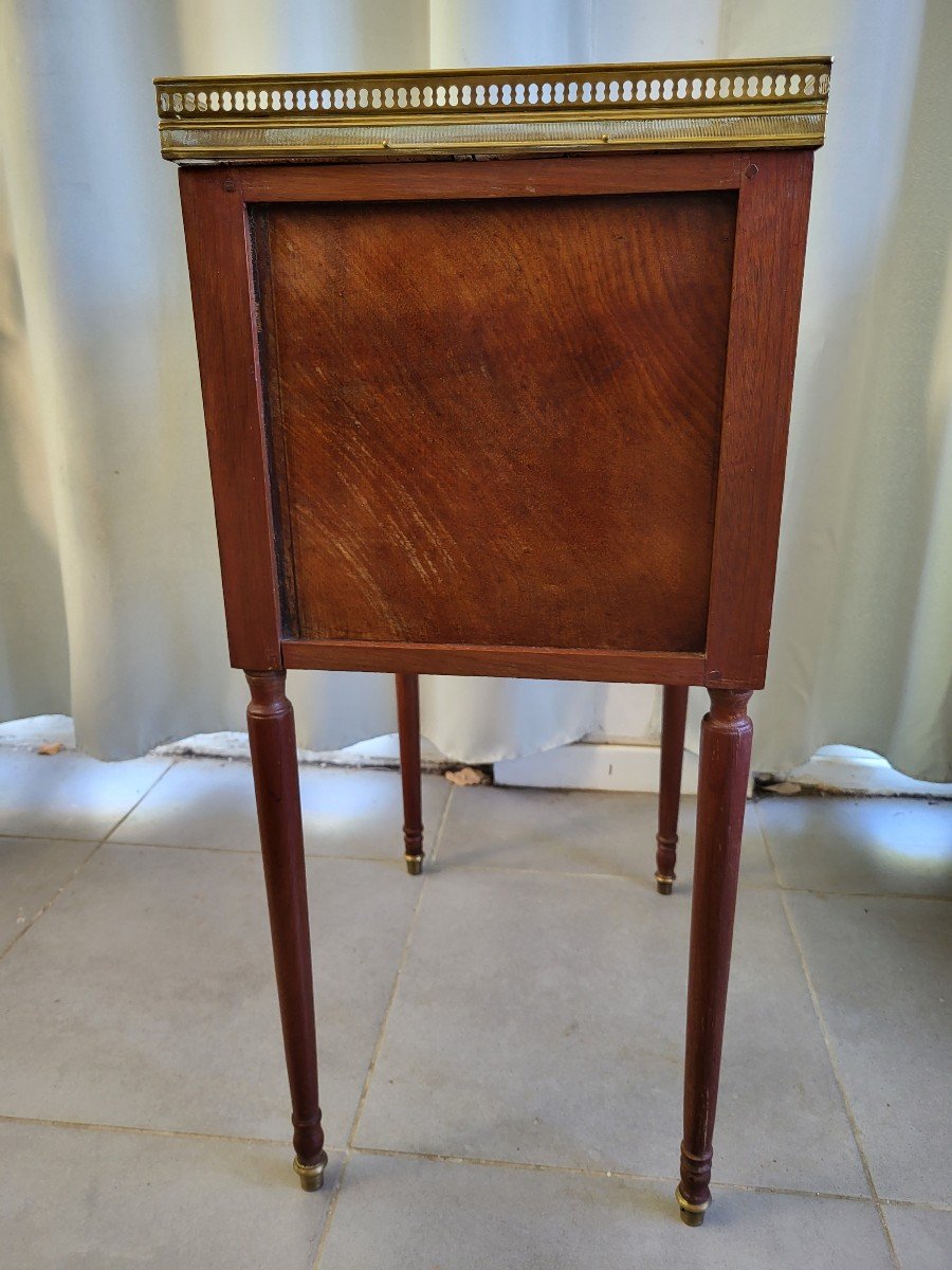 Louis XVI Mahogany Living Room Table, Early 19th Century-photo-3