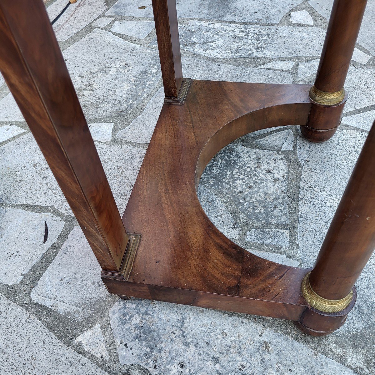 Bonheur Du Jour Mahogany Desk Empire Period Early 19th Century-photo-3