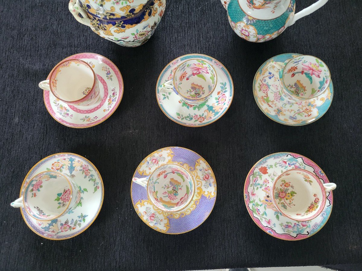 19th Century Minton Coffee Service -photo-4