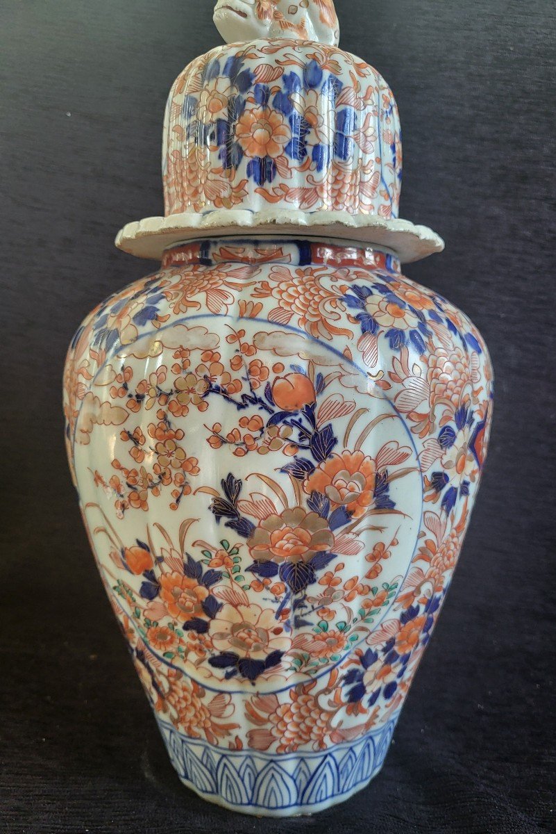 Potiche  Porcelaine Imari Japon  époque  XIXe Siecle -photo-3