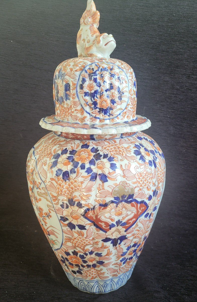 Potiche  Porcelaine Imari Japon  époque  XIXe Siecle -photo-5