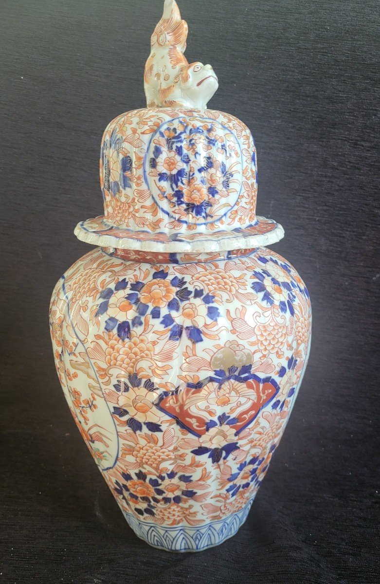 Potiche  Porcelaine Imari Japon  époque  XIXe Siecle -photo-6