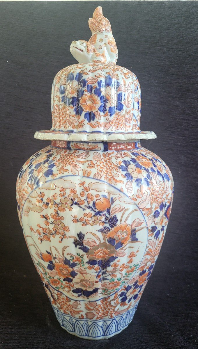 Potiche  Porcelaine Imari Japon  époque  XIXe Siecle 