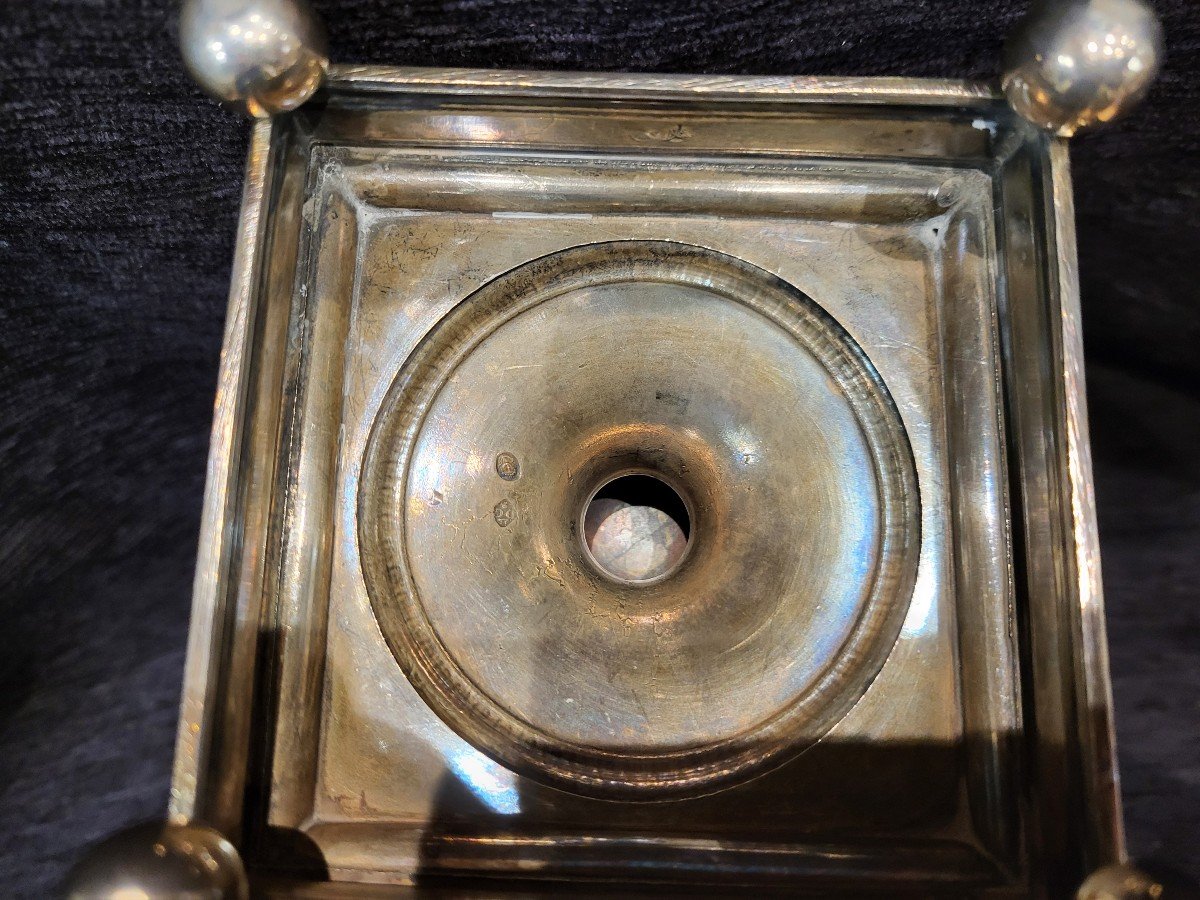 Important  Drageoir  Et Sa Doublure Argent Vieillard 1819 ,720g -photo-6