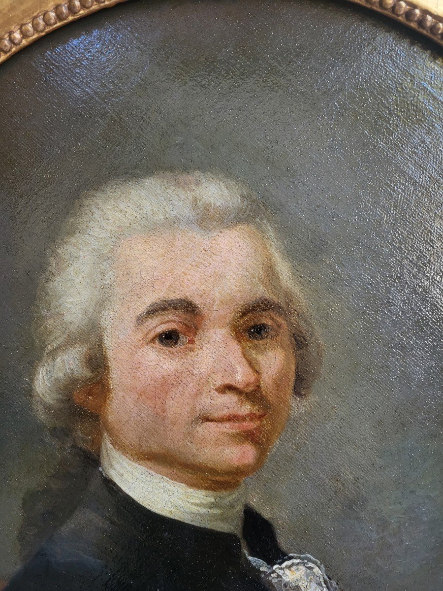 French School Of The 18th Century Portrait Of A Gentleman Collector  -photo-4