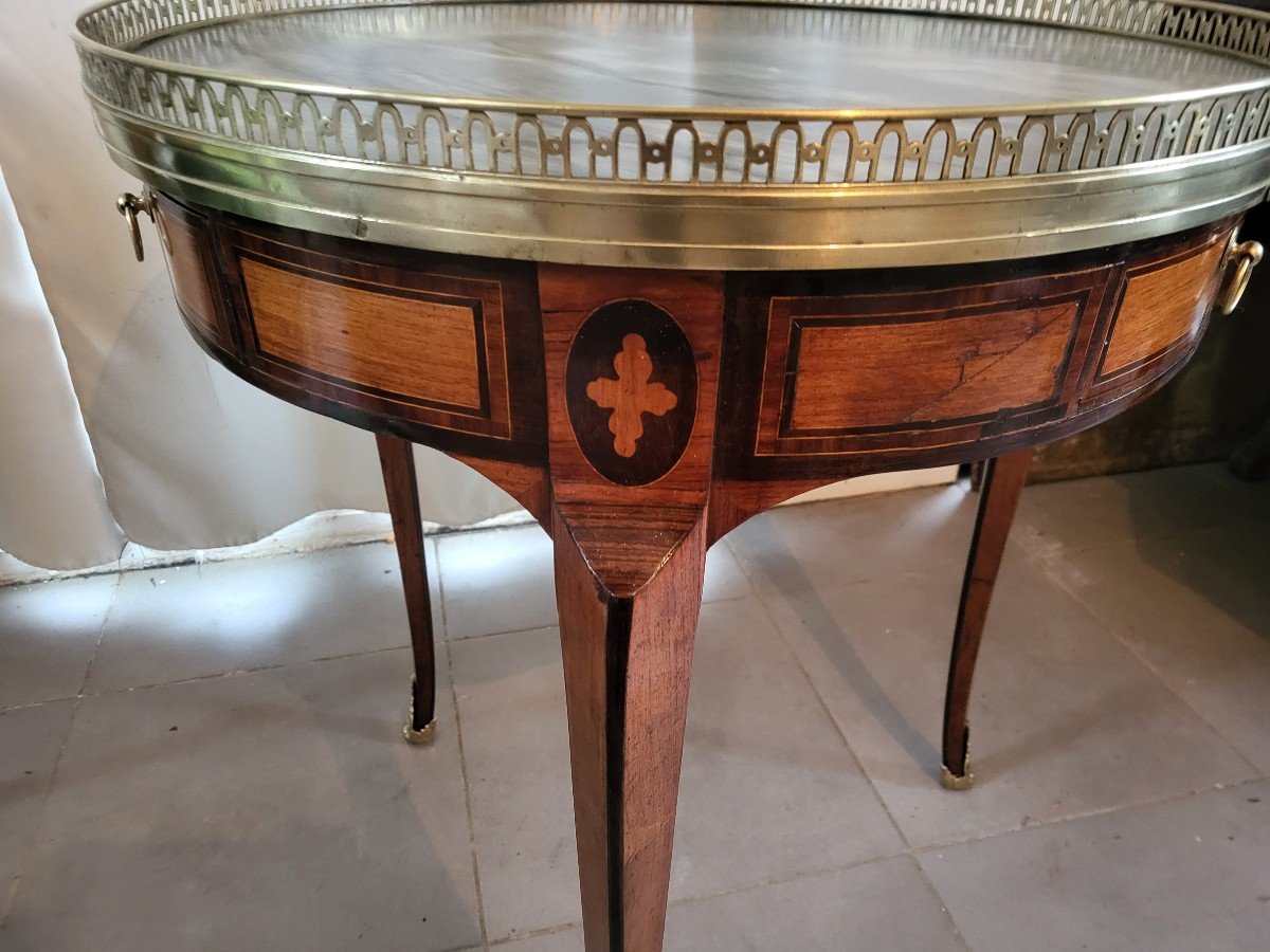 Louis XV Period Marquetry Coffee Table, 18th Century