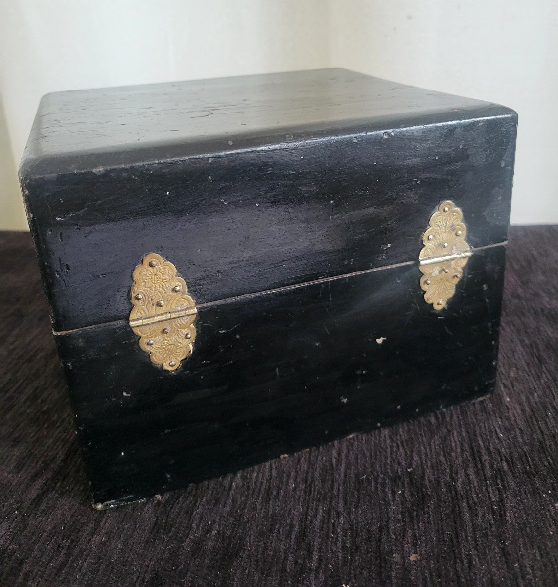  Necessary Scent Box, Regency Period, Early Louis XV, 19th Century-photo-1