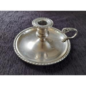 Edinburgh 1904 Silver Hand Candlestick 200g