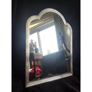 19th Century Minerva Silver Table Mirror 