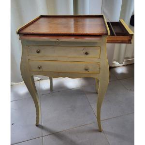 Table De Salon Bois Laqué  Louis XV Travail Du Sud  époque  XIXe Siècle  Sud