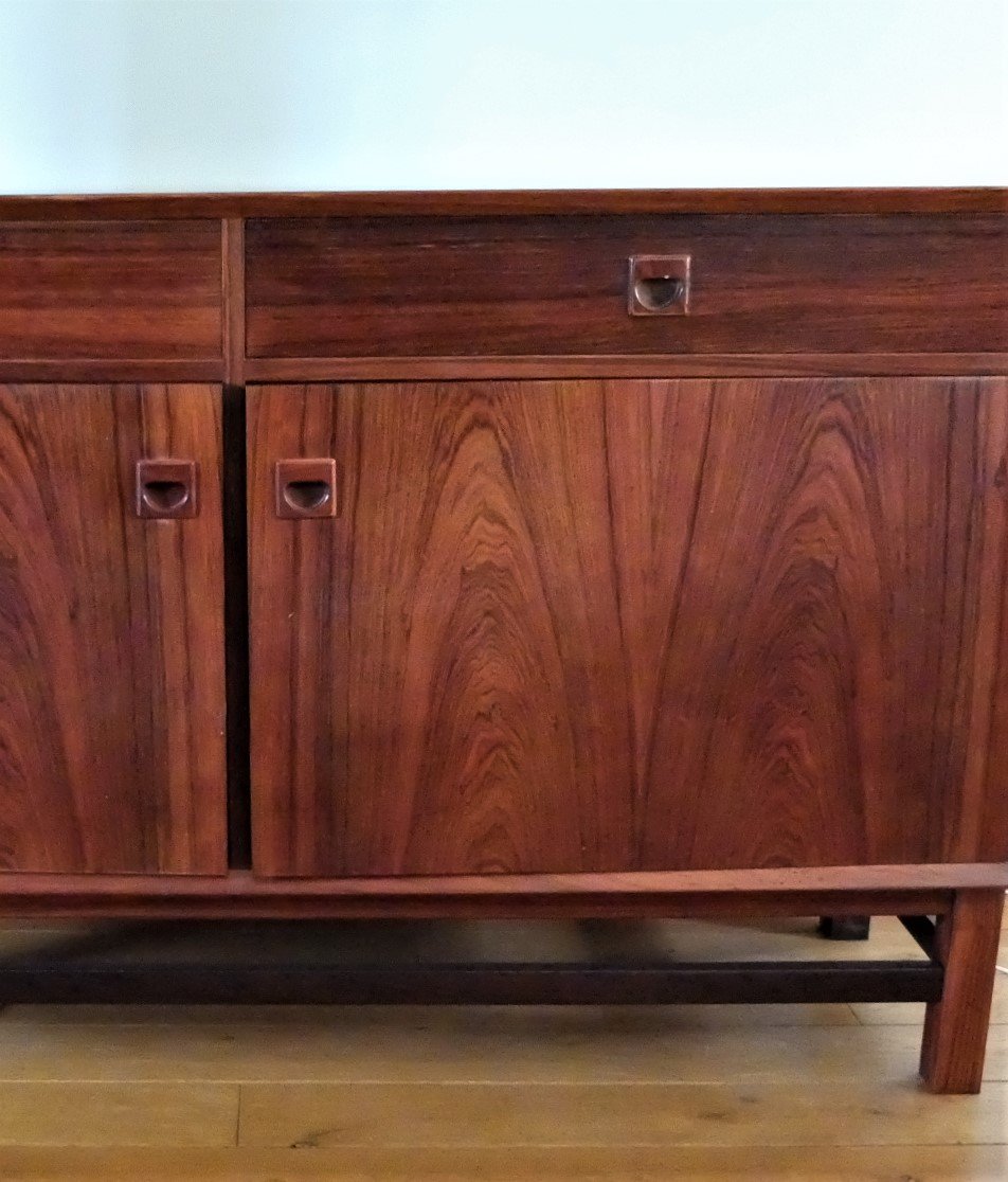 Low Scandinavian Buffet In Rosewood, Mash Around 1960-photo-1