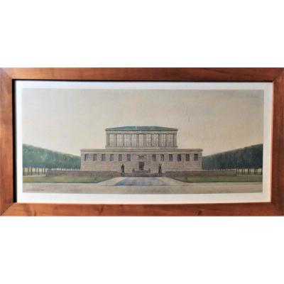 Architect's Drawing Dated And Signed, Edm Meyer 1913