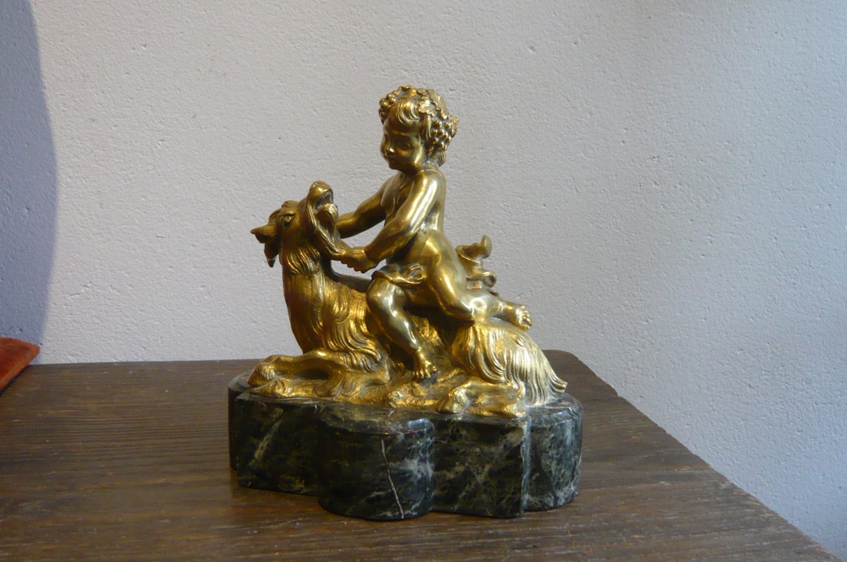 Sculpture En Bronze Amour-photo-4