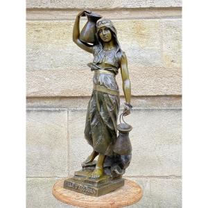 Sculpture "fille d'Assouan" By Coudray