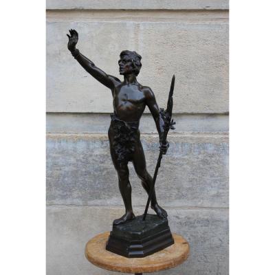 Bronze Sculpture "messenger Of Peace"
