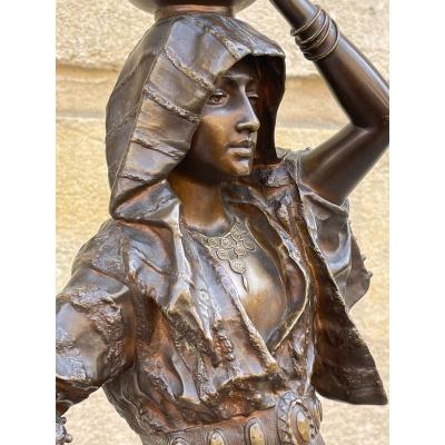 sculpture en bronze "Rebecca" de Leroux