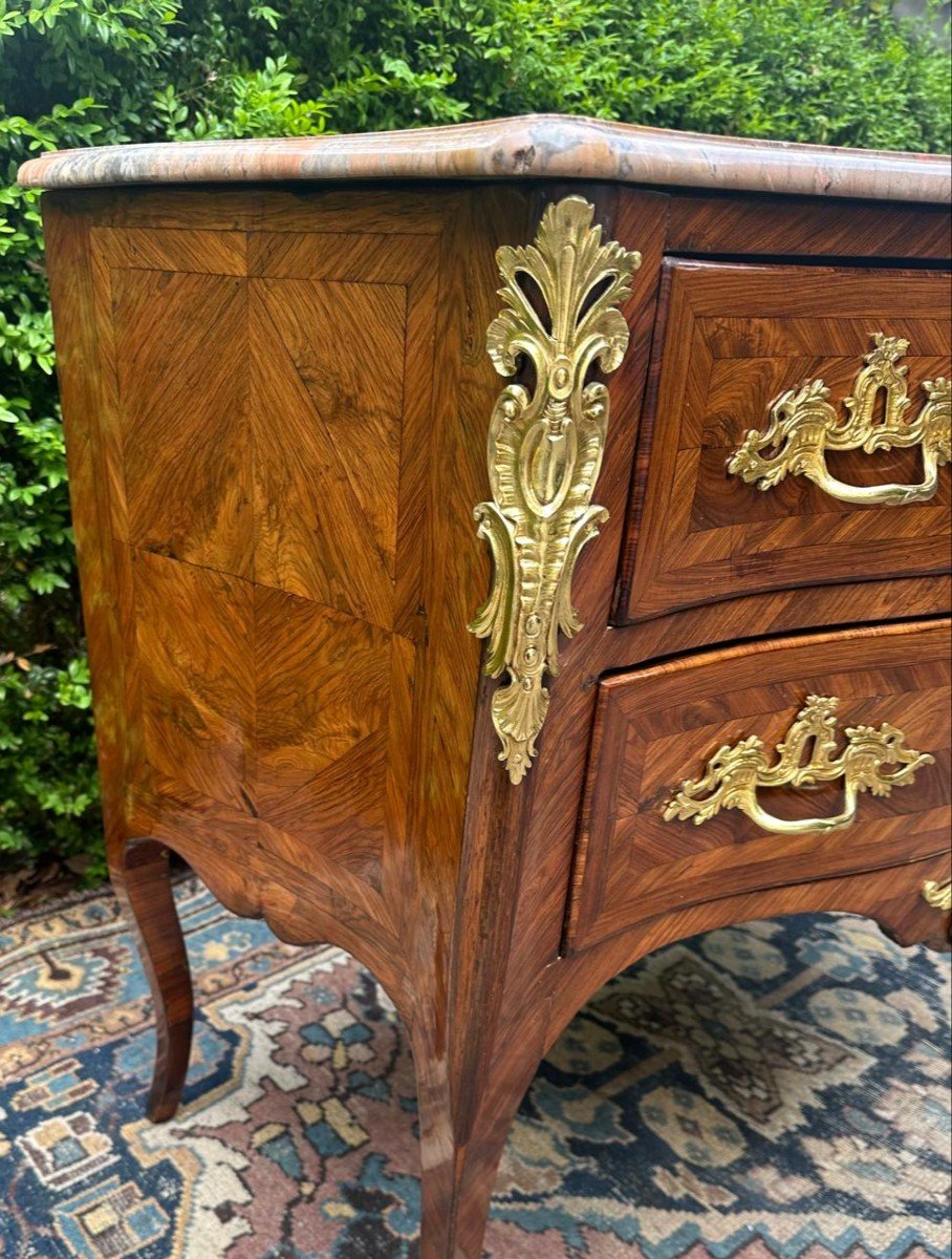 COMMODE SAUTEUSE XVIIIe -photo-2