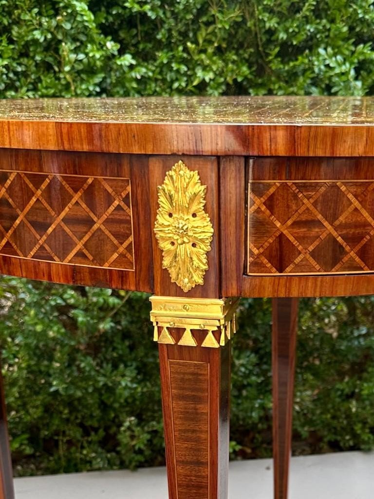 Louis XVI Style Pedestal Table -photo-2