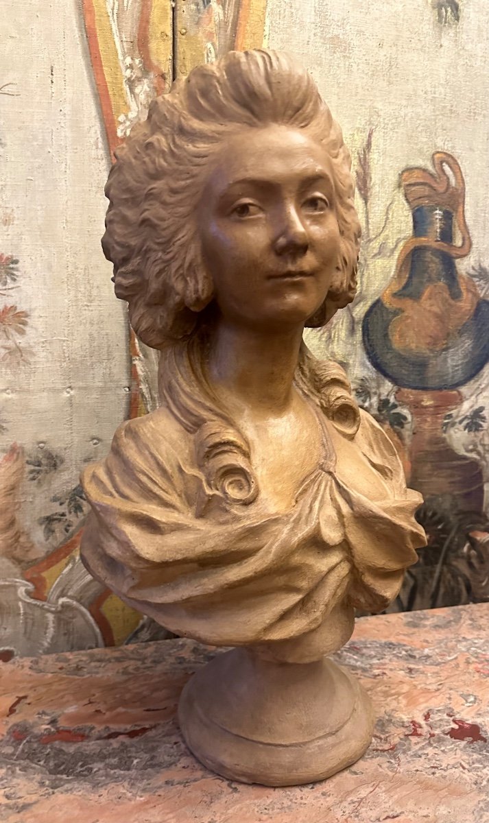 18th Century Terracotta Bust 