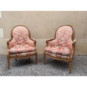 Pair Of Louis XVI Shepherd Chair 