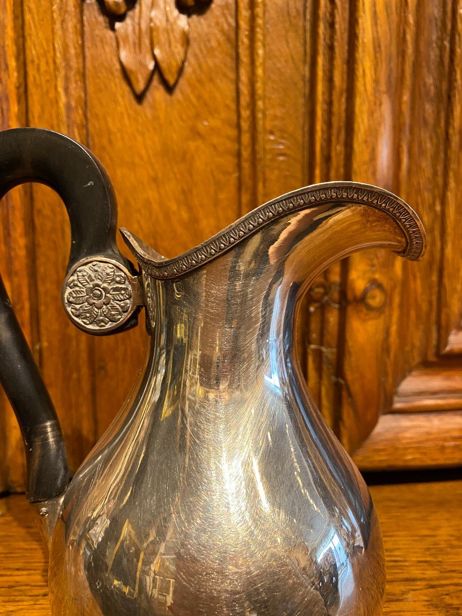 A Silver Milk Jug, 19th-photo-2