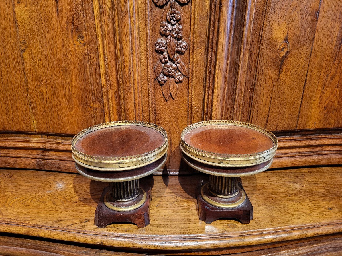 Pair Of Consoles, 19th Century -photo-4