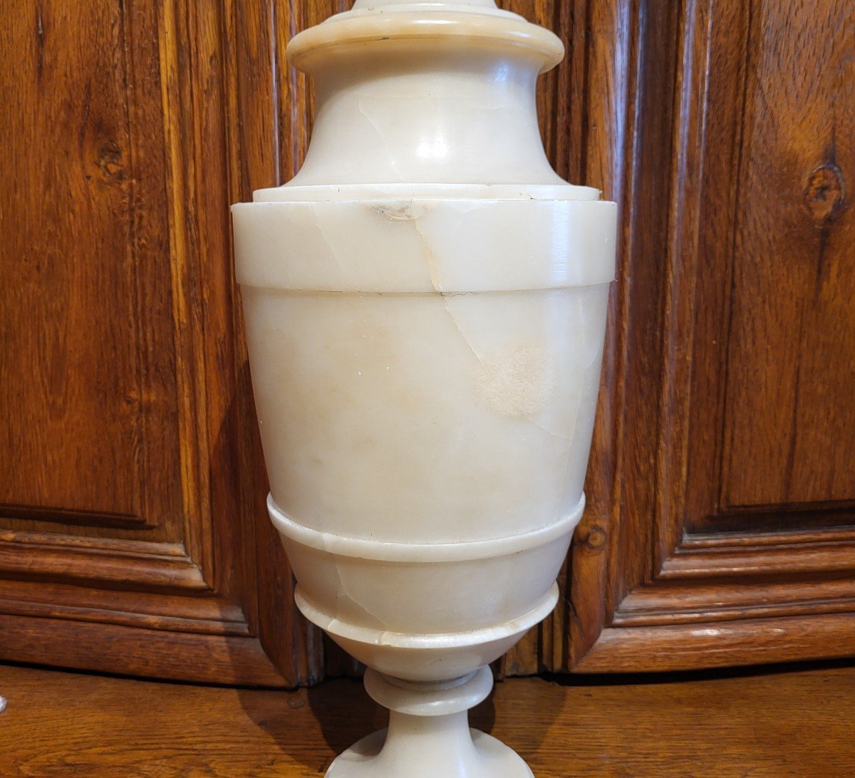 19th Century Alabaster Vase -photo-3