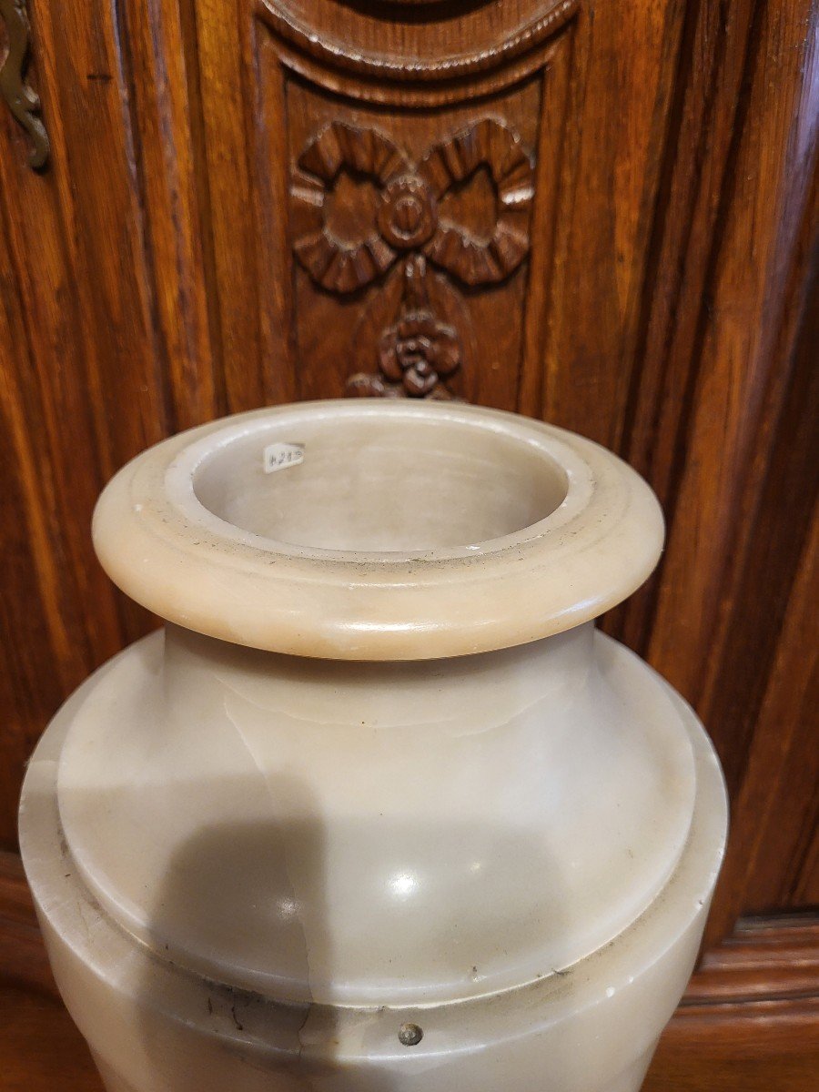 19th Century Alabaster Vase -photo-1