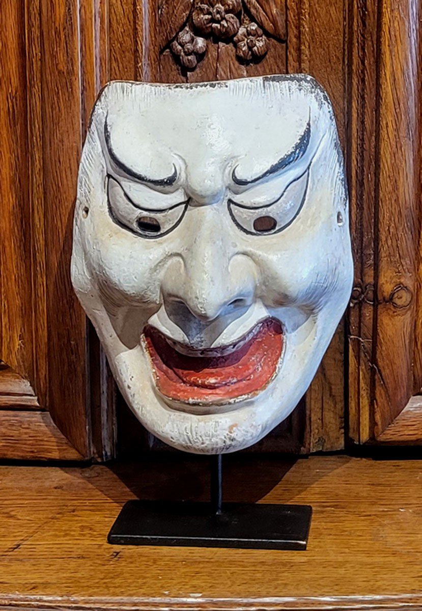 Un Masque Japonais 19ème -photo-2