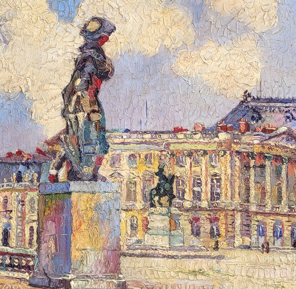 Oil On Canvas, Versailles By De Terlikowskde Terlikoski-photo-1