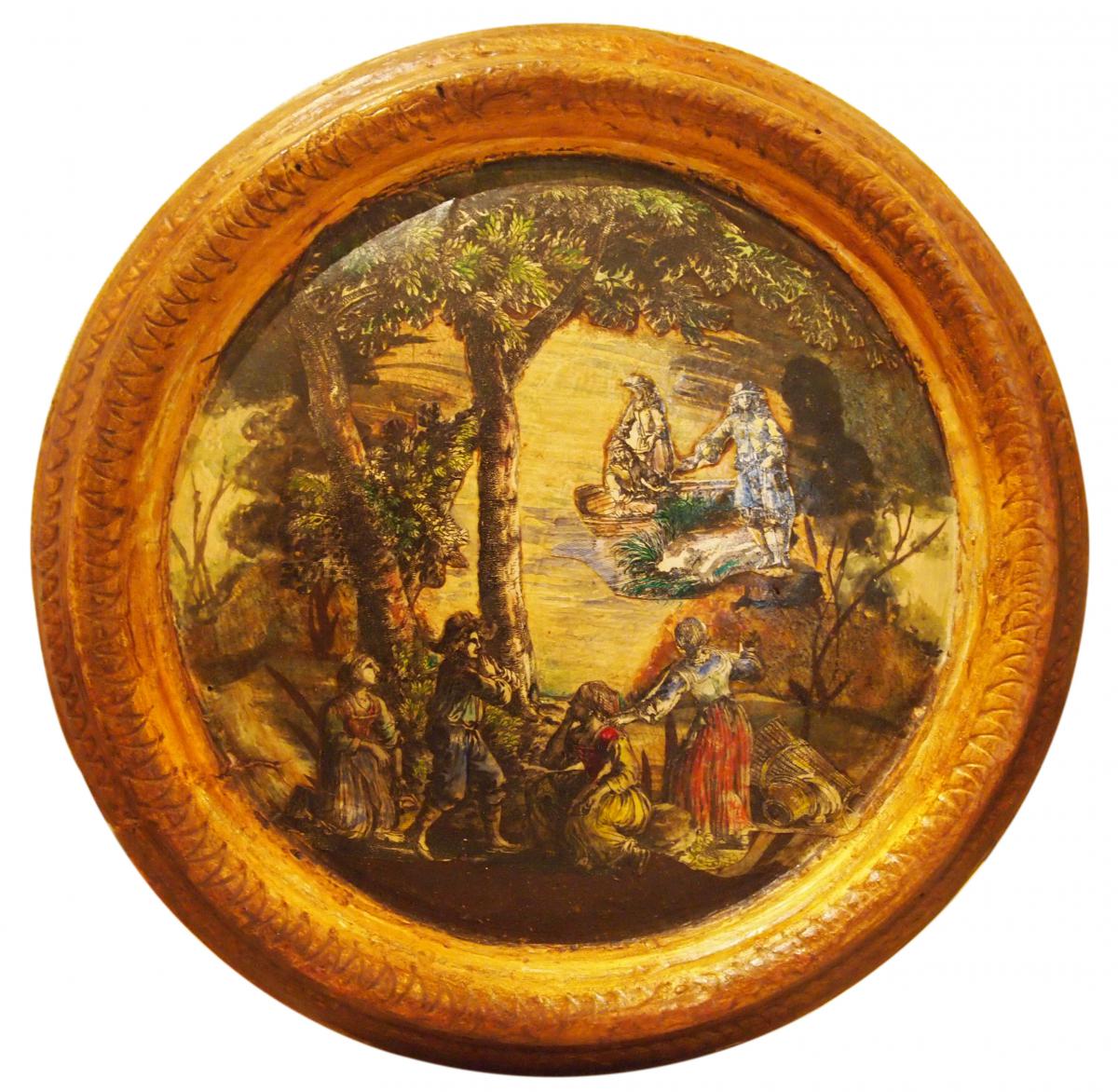 In Round 7 Tables Arte Povera, Italy, 18th Century-photo-3