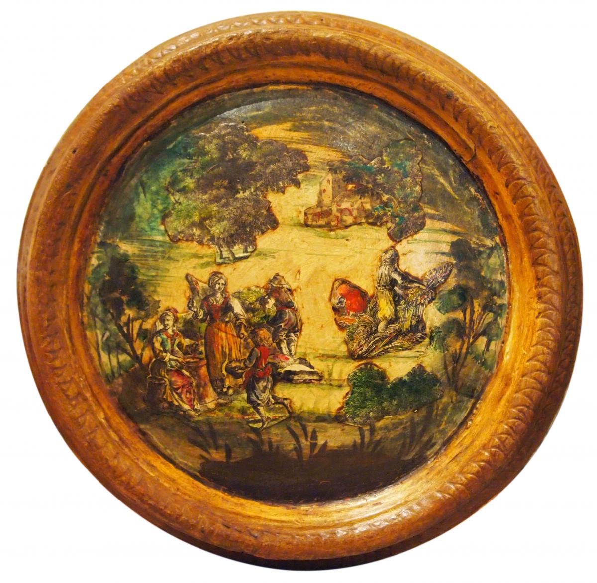 In Round 7 Tables Arte Povera, Italy, 18th Century-photo-3