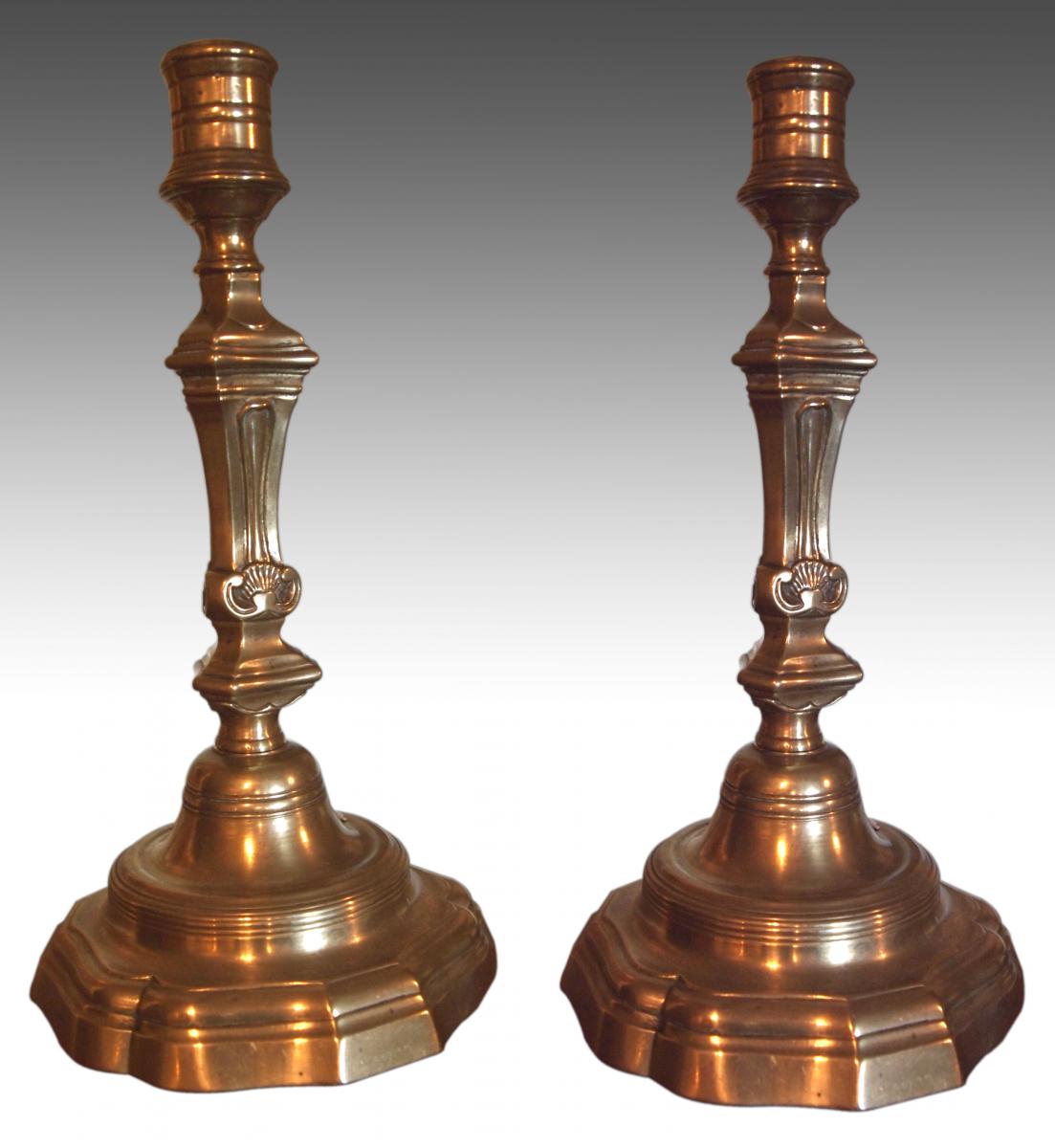 Pair Of Candlesticks, Louis XIV