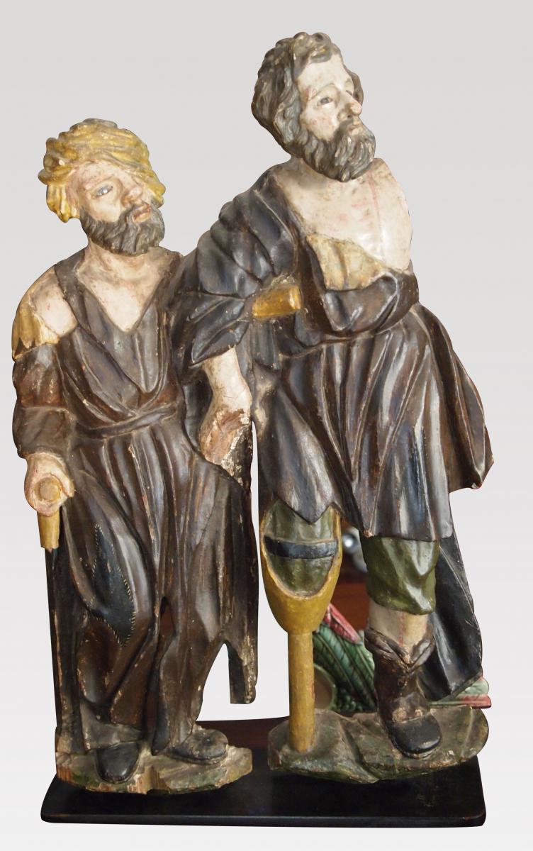 Carved Wooden Sculpture, Fine Seventeenth Century