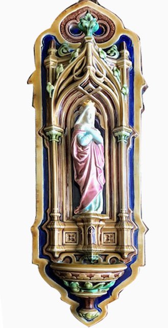 Une Barbotine, Vierge, autour de 1880