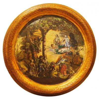 In Round 7 Tables Arte Povera, Italy, 18th Century