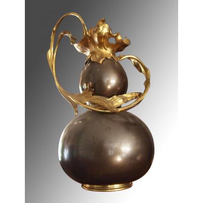Vase In Brass, Louis XV Style