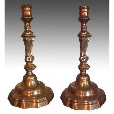 Pair Of Candlesticks, Louis XIV