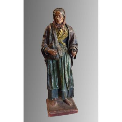 Character From Crèche, Late 18th Early 19th Centuries