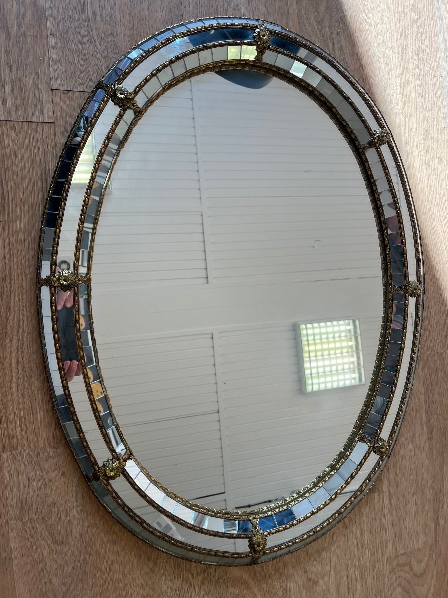 Oval Mirror Year 1970-photo-2