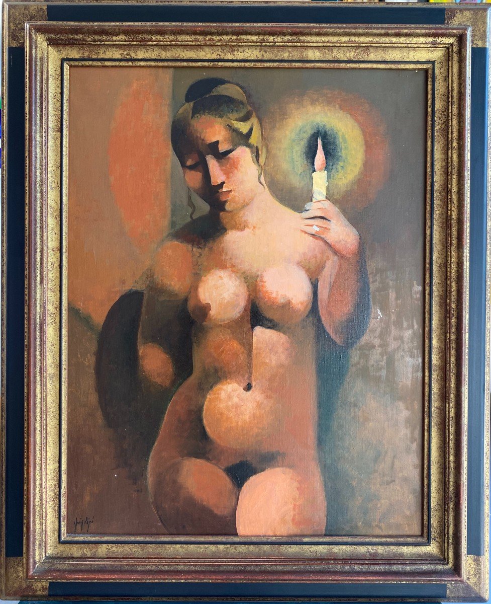 Manolo Ruiz Pipo (1929-1999) - Light On His Naked Body