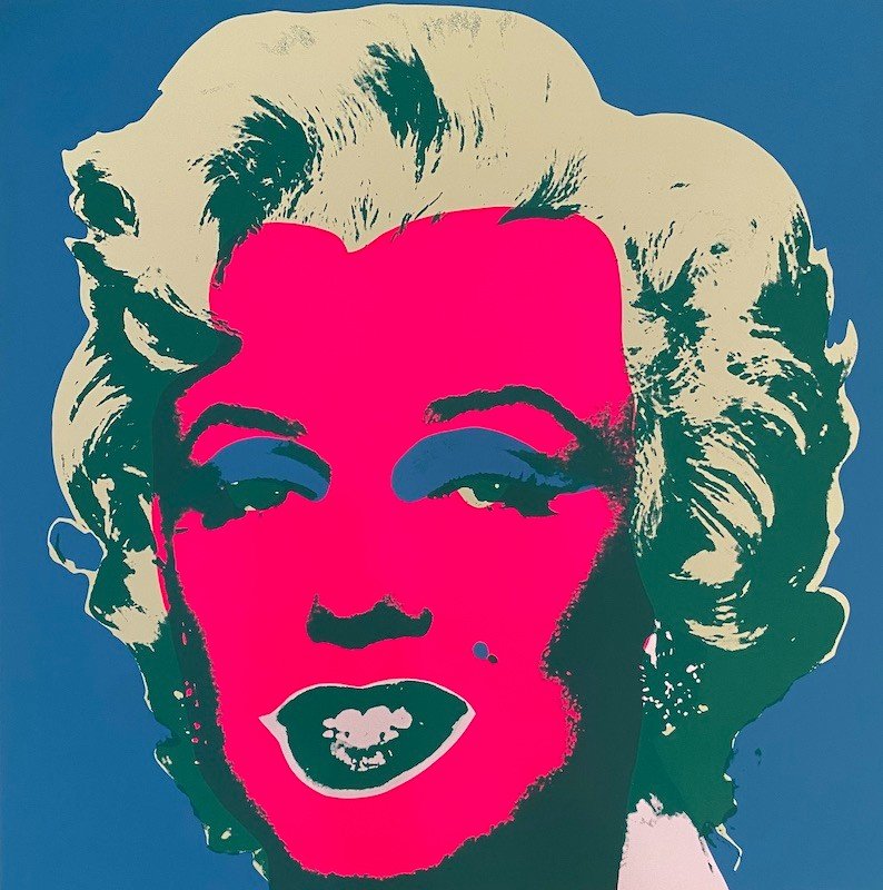 Serigraphie Andy Warhol - Marilyn