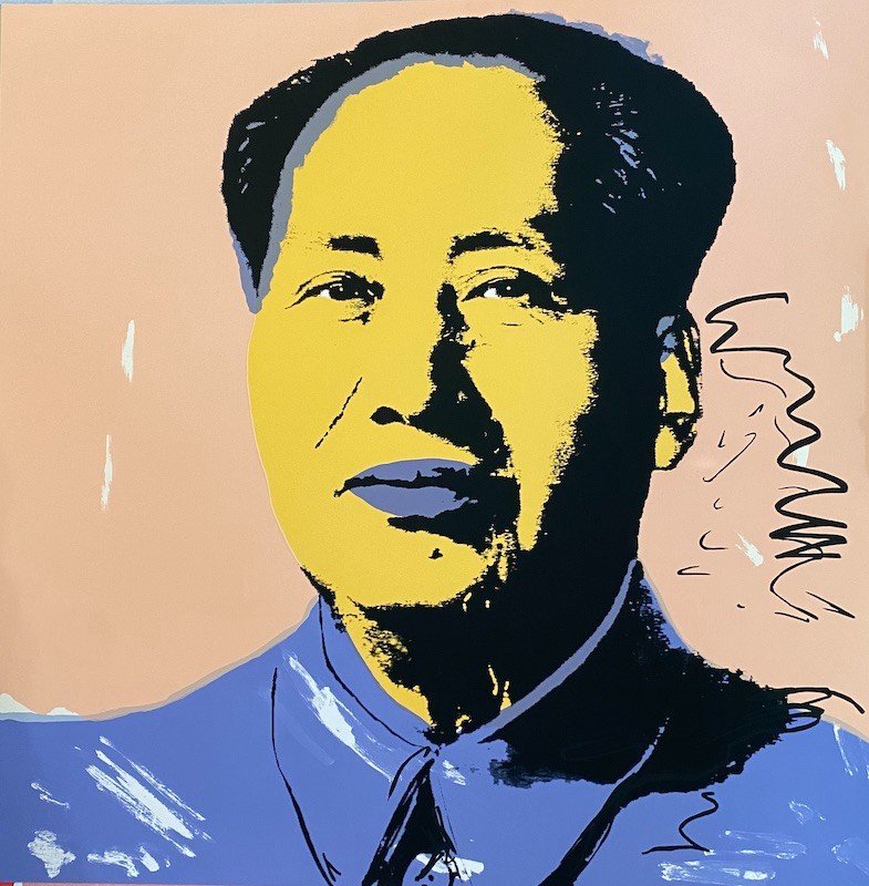 Sérigraphie Andy WARHOL - Mao Zedong-photo-1